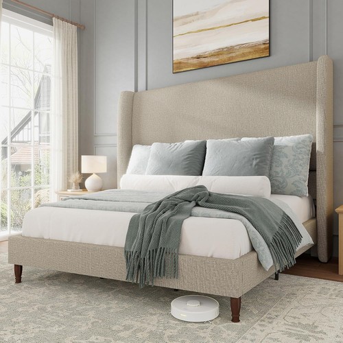 King size bed - bed, tall